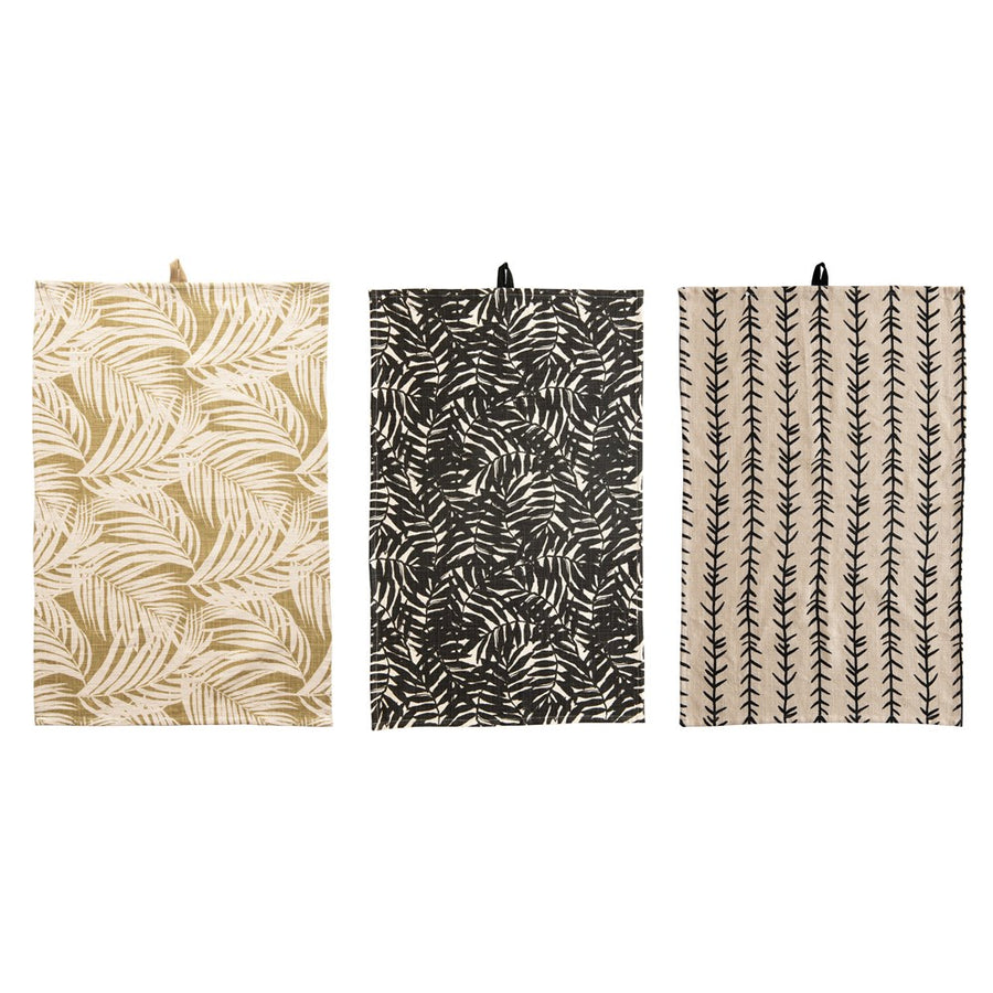 Tropical Printed Tea Towels