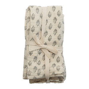 Floral Pattern Cotton Napkin