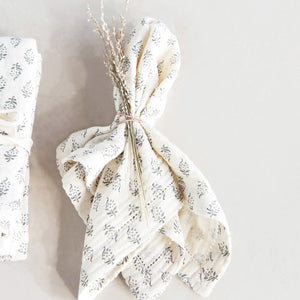 Floral Pattern Cotton Napkin