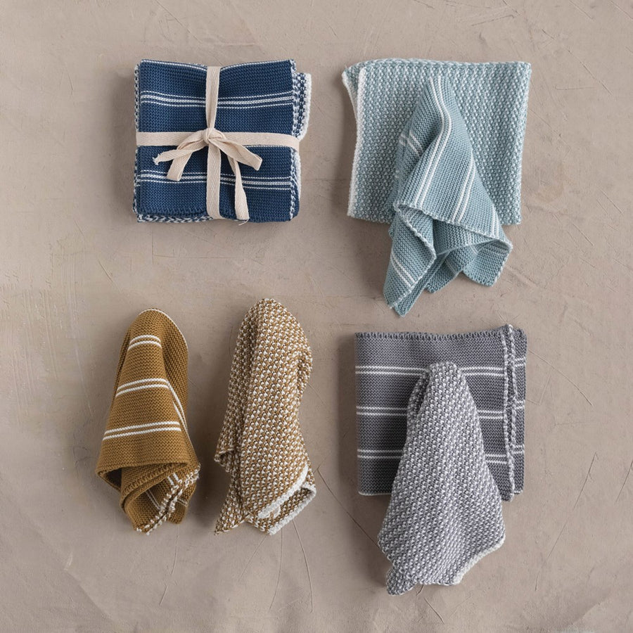 Cotton Dish Cloth Set of 2