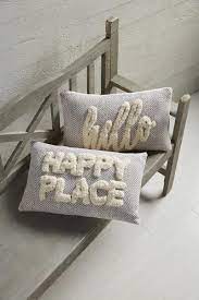 Tuffted Saying Pillows