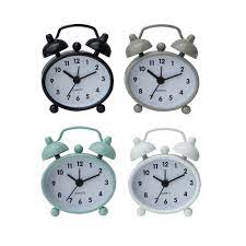 Metal Alarm Clock, 4 Colors