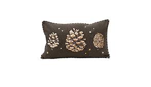 Pinecone Lumbar Pillow