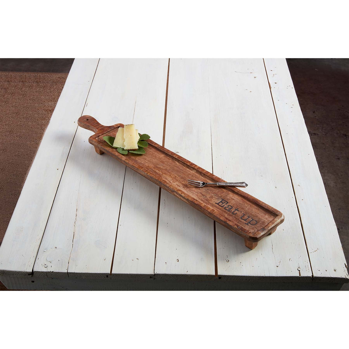 EAT UP WOOD SKINNY SERVING TRAY
