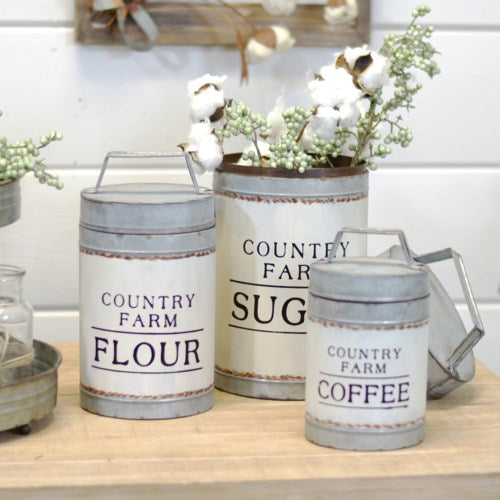 Country Farm Canister Set
