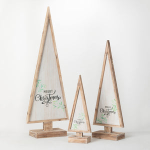 Tall Merry Christmas Stander Trees