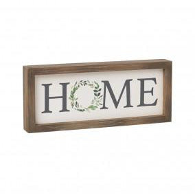 Home Wreath Sign