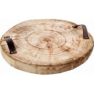 Wood Slice Tray