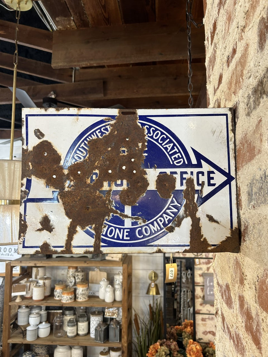 Soutwest Telephone Metal Sign