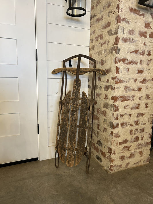 Antique Wooden Sled