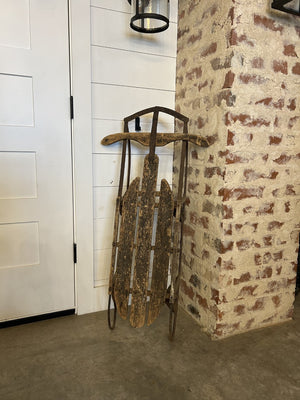 Antique Wooden Sled