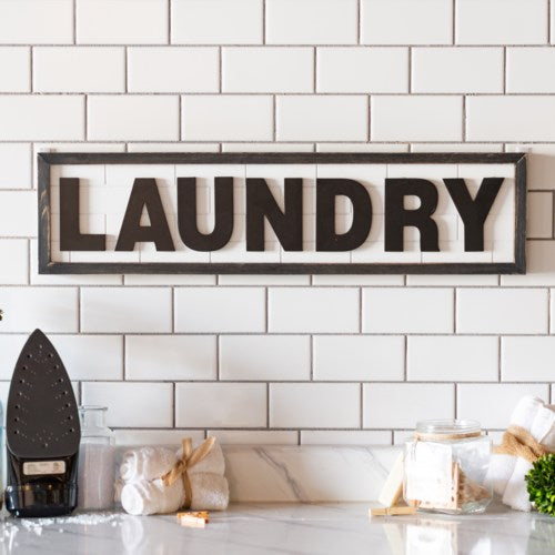 Laundry Sign
