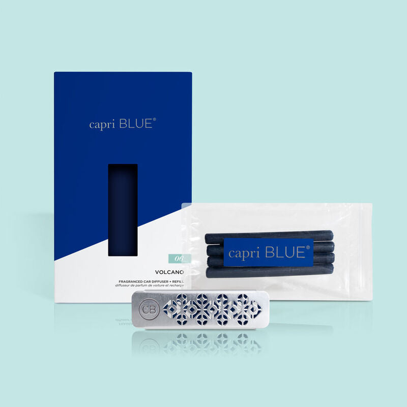 Capri BLUE Car Diffuser+Refill