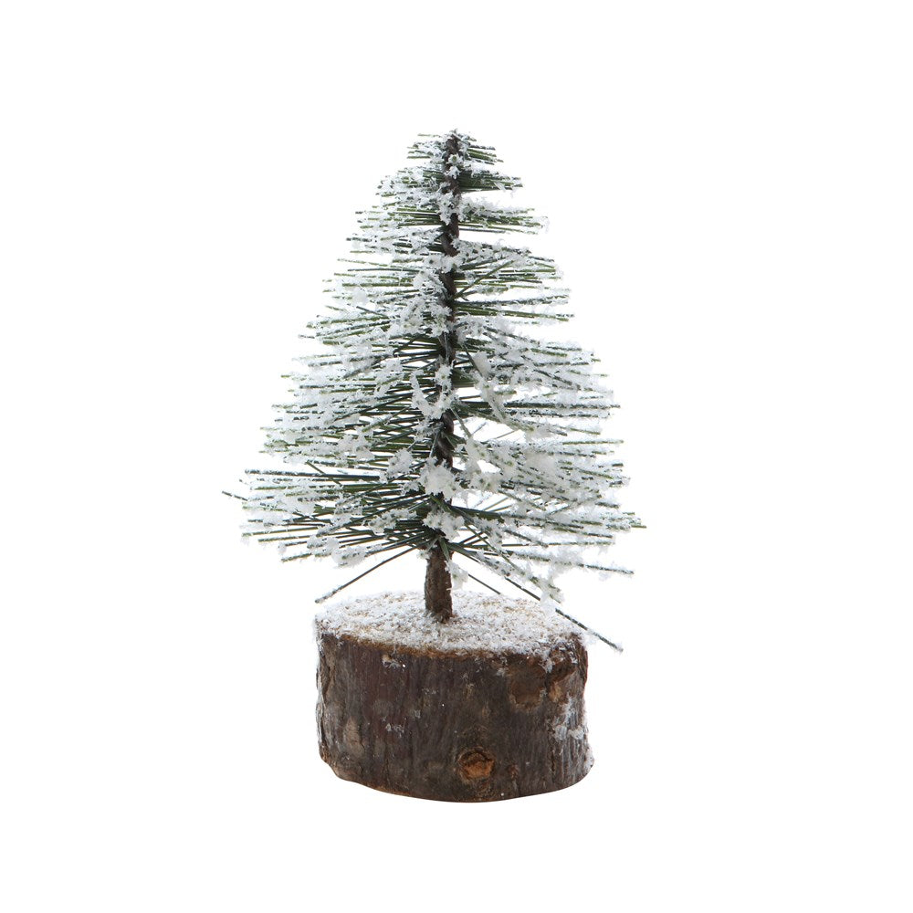 Snow Finish Bottle Brush Tree