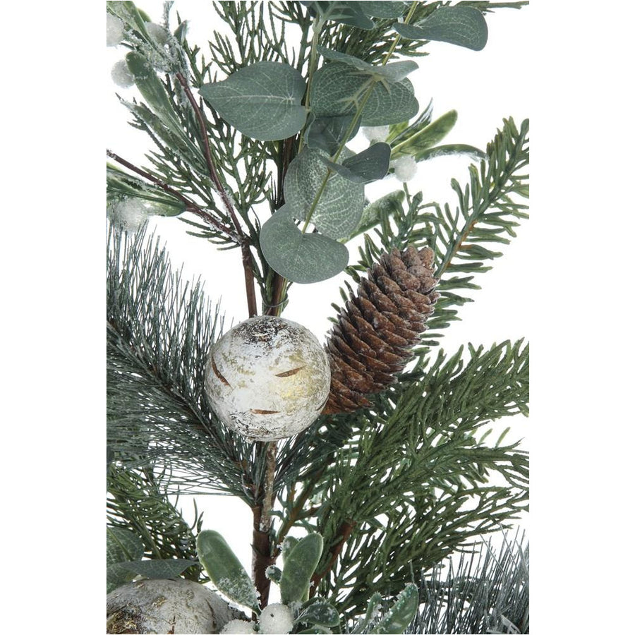 Pine Branch w/Eucalyptus & Pinecones