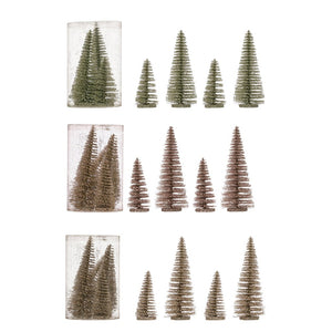 Bottle Brush Trees - Colored Box Sets