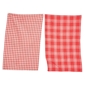 Holiday Plaid Tea Towels