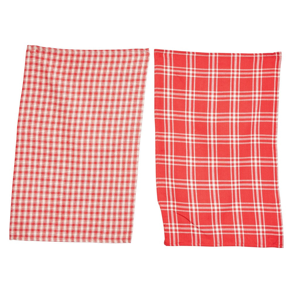 Holiday Plaid Tea Towels