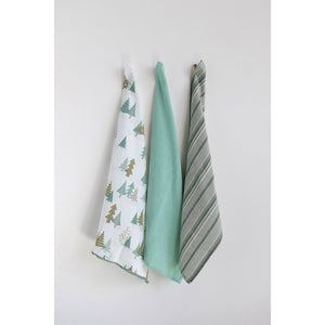 Tree Tea Towel Set - Holiday