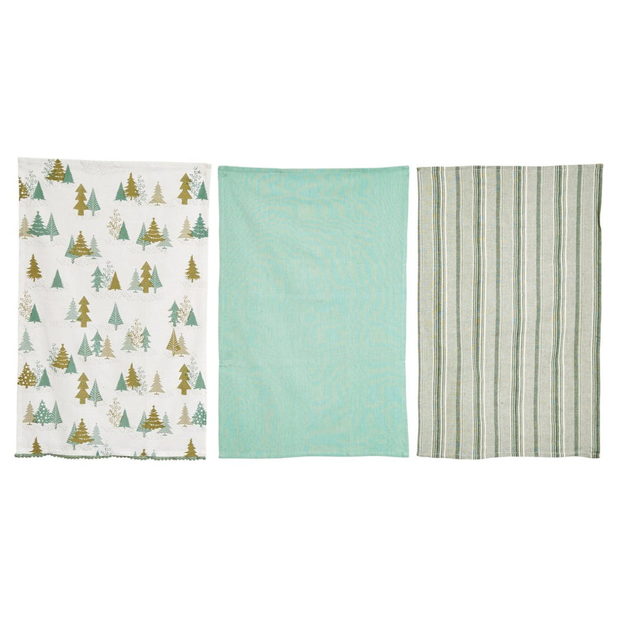 Tree Tea Towel Set - Holiday